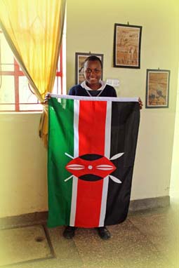 neue Keniaflagge