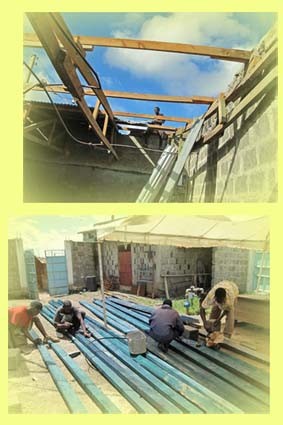 Neues Dach für St. Mathew Soweto